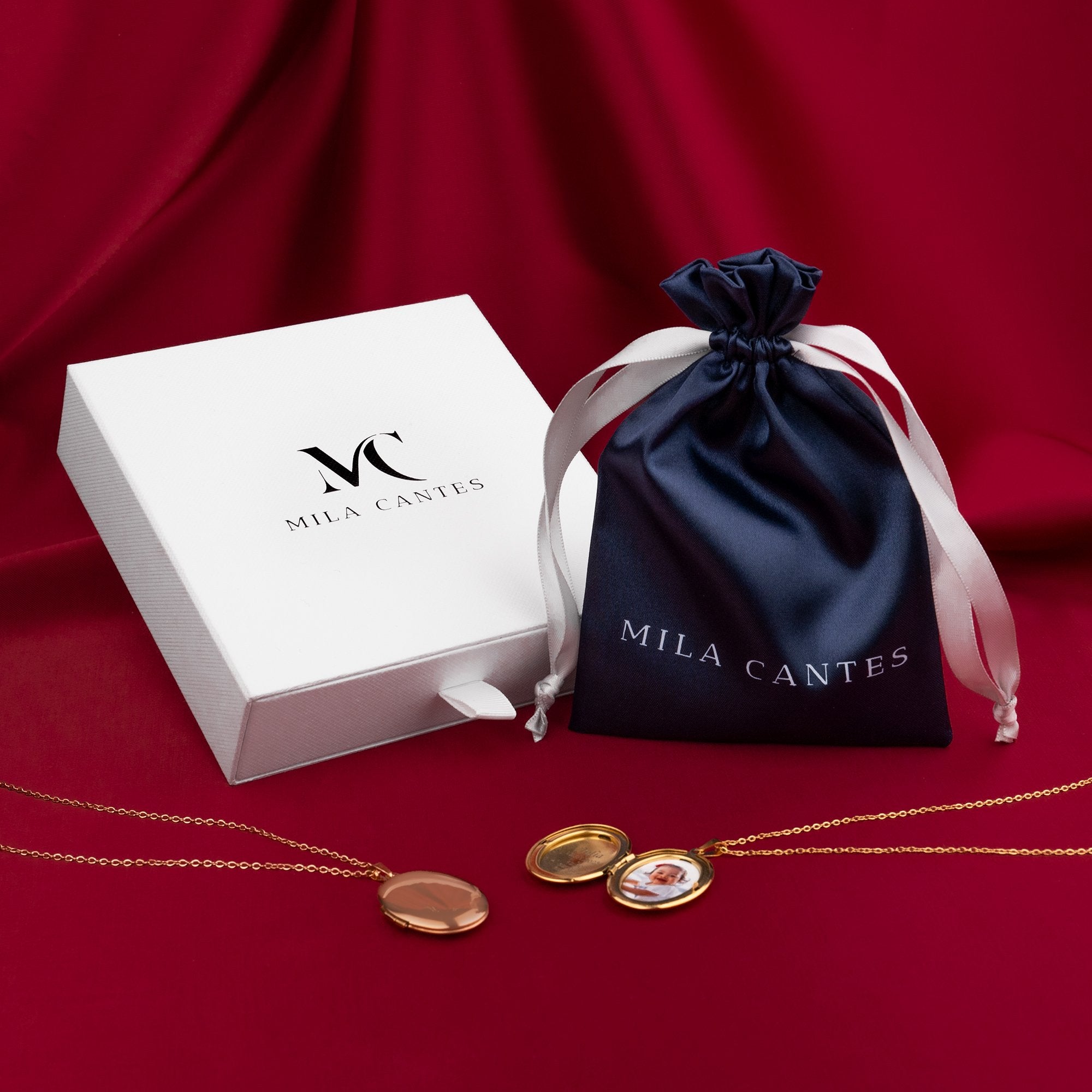 OVAL LOCKET | Mom And Baby - MILA CANTES