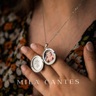 OVAL LOCKET | Mom And Baby - MILA CANTES